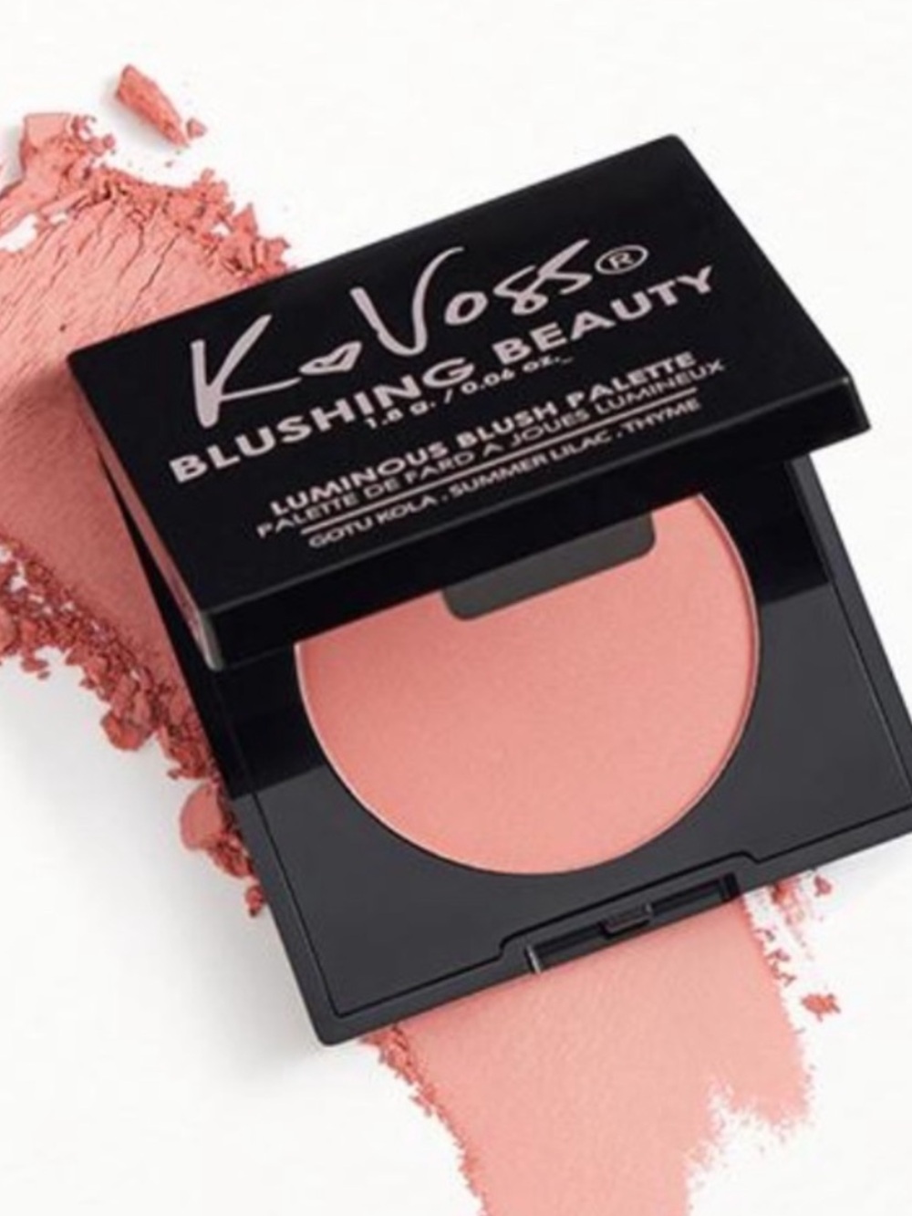 K Voss Luminous Blush Palette in Rosy 1.8g BRAND NEW